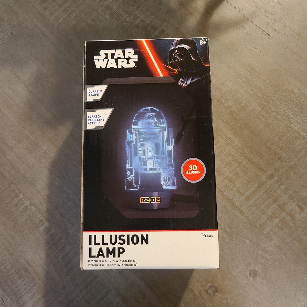 Star Wars R2-D2 Illusion Lamp